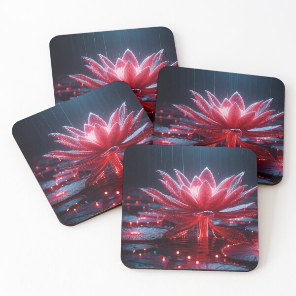 Item preview, Glowing lily red - 2 -  designed and sold by Rockwoman.