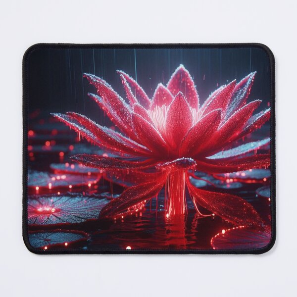 Item preview, Glowing lily red - 2 - designed and sold by Rockwoman.