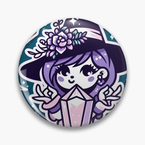 Item preview, Witch in Crystal Land designed and sold by thewitchisback.