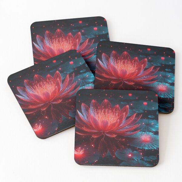 Item preview, Glowing lily red - 1 -  designed and sold by Rockwoman.