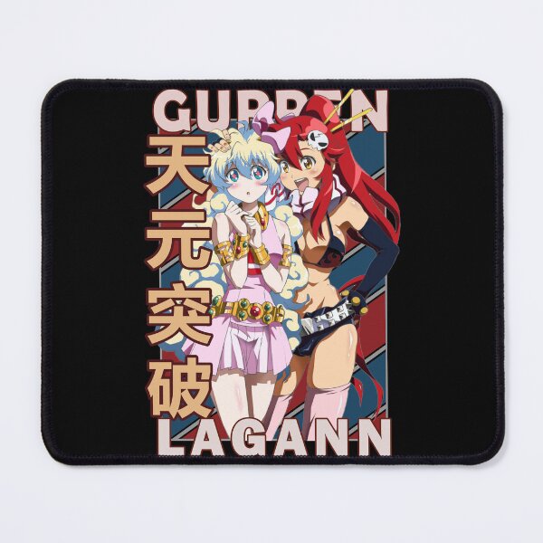 Item preview, Nia and Yoko Gurren Lagann Vintage Stripe Design designed and sold by Wafusaurus.