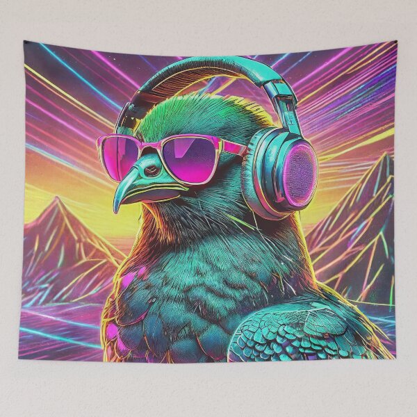 Item preview, 80s Neon Eagle designed and sold by NinjaRat.