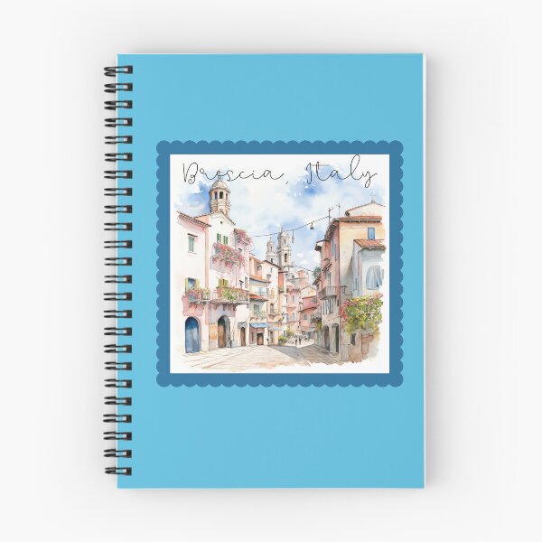 Item preview, Brescia Italy beautiful view italian fan european city designed and sold by Anna Sacha.