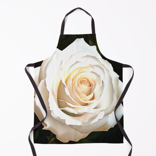 Item preview, Pretty White Rose Floral Art designed and sold by taiche.