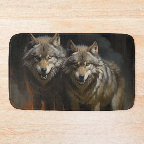 Item preview, Mystical Wolves in the Fog designed and sold by DoggyDream.