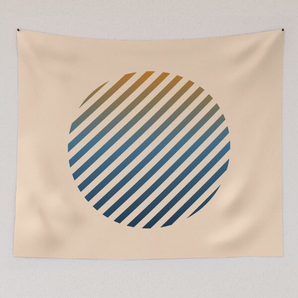 Item preview, Circle Striped Tricolor Gradient designed and sold by teacherpeiyuan.