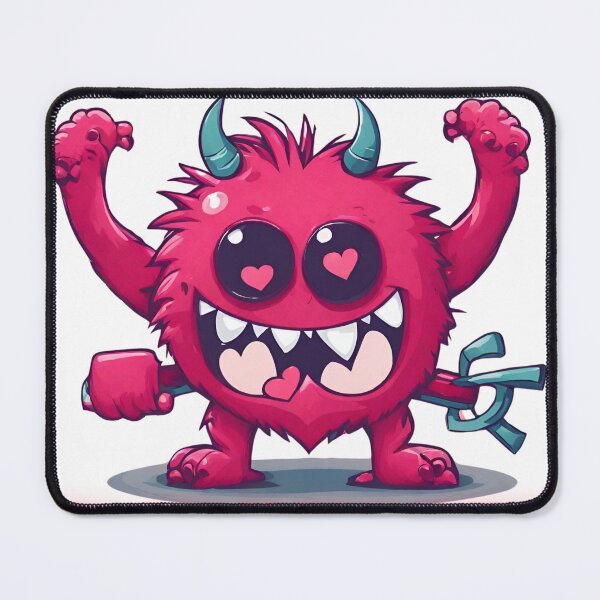 Item preview, Valentine's Day Monster designed and sold by MarkPicasso.