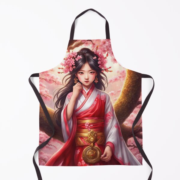 Item preview, Girl between cherry blossoms 2 designed and sold by dedoma.