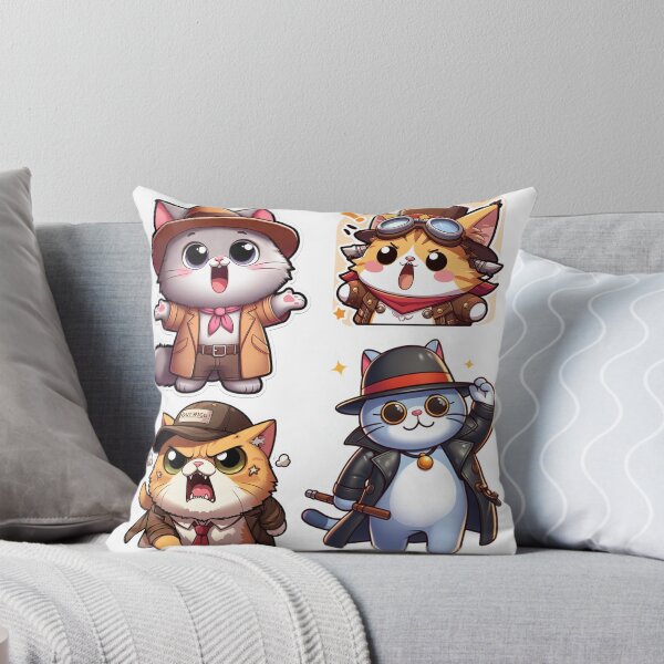 Item preview, 4 Funny Cat Detectives designed and sold by Tomasz C.