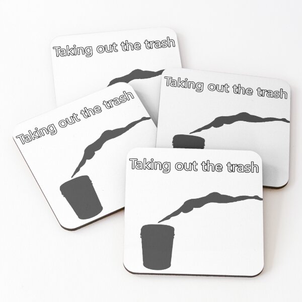 Item preview, Taking out the trash funny shirt designed and sold by BobobDesign.