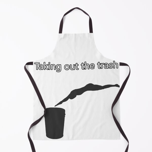 Item preview, Taking out the trash funny shirt designed and sold by BobobDesign.