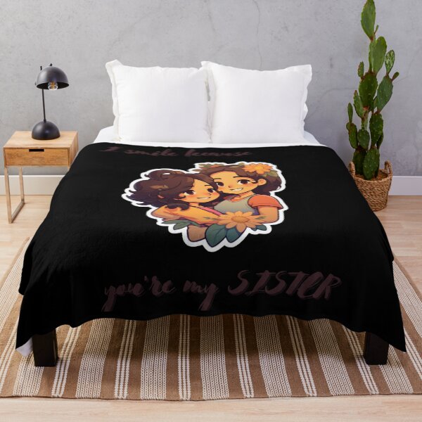 Item preview, I Smile Because You're My Sister, Radiant Joy: Cherishing Sisterhood designed and sold by LuNkyRose.