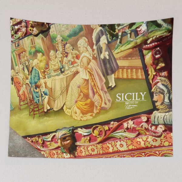 Item preview, Sicilian cart in Bagheria designed and sold by PerlaDesignArt.