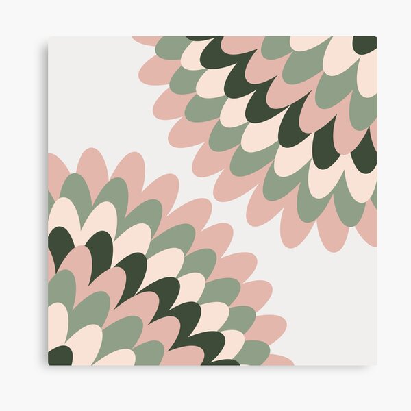 Dahlia at Office Canvas Print