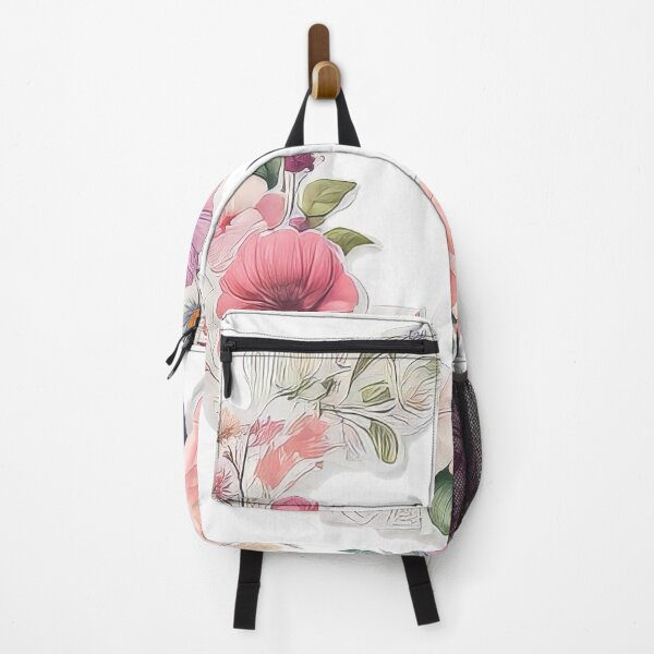 Item preview, Floral Elegance on White (802) designed and sold by WASjourney.