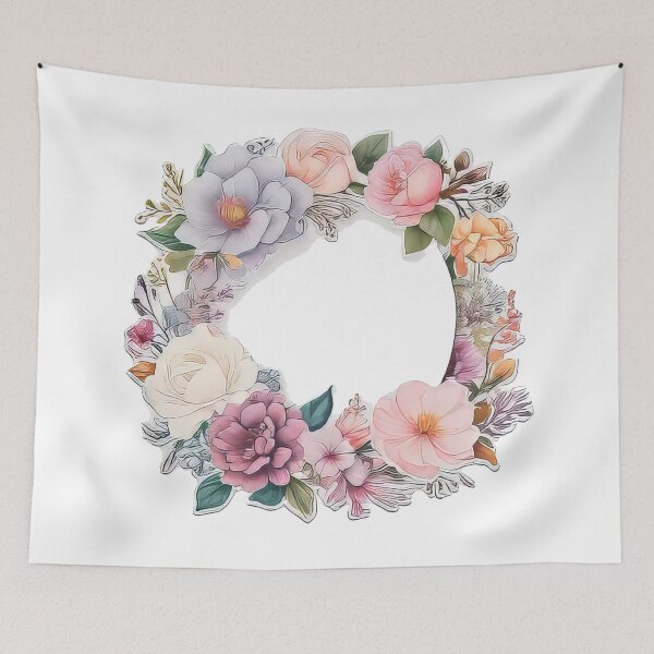 Item preview, Aesthetic Blossoms Sticker (803) designed and sold by WASjourney.