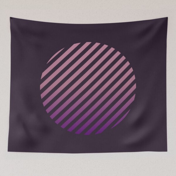 Item preview, Circle Striped Tricolor Gradient designed and sold by teacherpeiyuan.