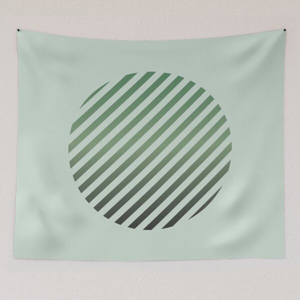 Item preview, Circle Striped Tricolor Gradient designed and sold by teacherpeiyuan.