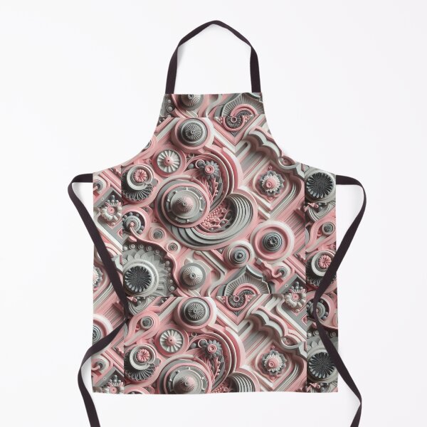 Item preview, Pink and grey 3D pattern designed and sold by CandyVenom.