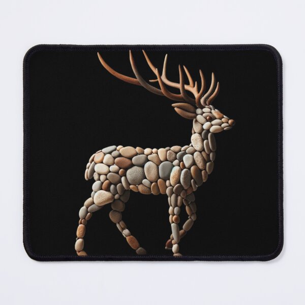 Item preview, Earthen Elegance: Pebble Art Buck designed and sold by MachineDesigned.