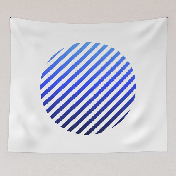 Item preview, Circle Striped Tricolor Gradient designed and sold by teacherpeiyuan.