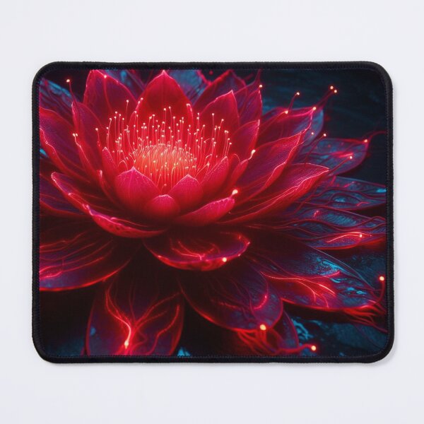 Item preview, Glowing lily red - 6 - designed and sold by Rockwoman.