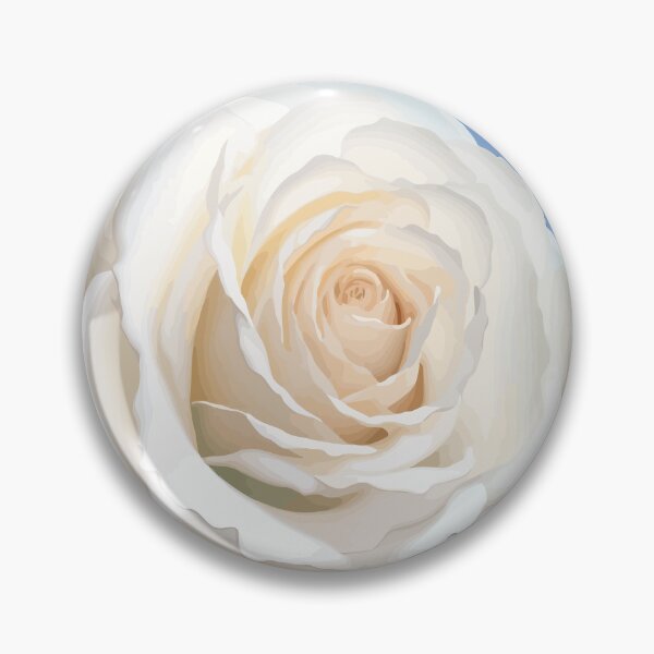 Item preview, Pretty White Rose Floral Art Cut Out designed and sold by taiche.