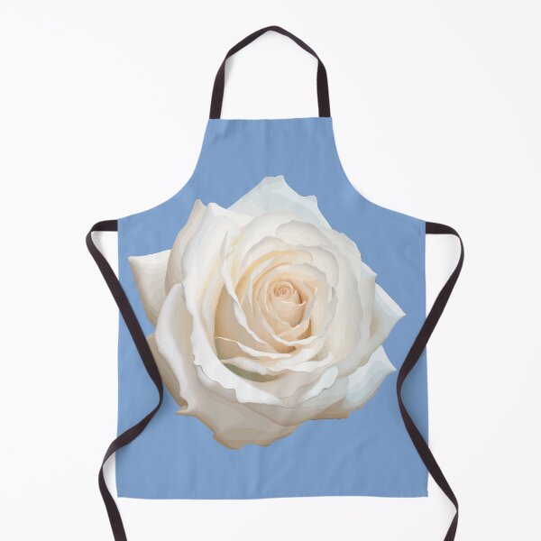 Item preview, Pretty White Rose Floral Art Cut Out designed and sold by taiche.