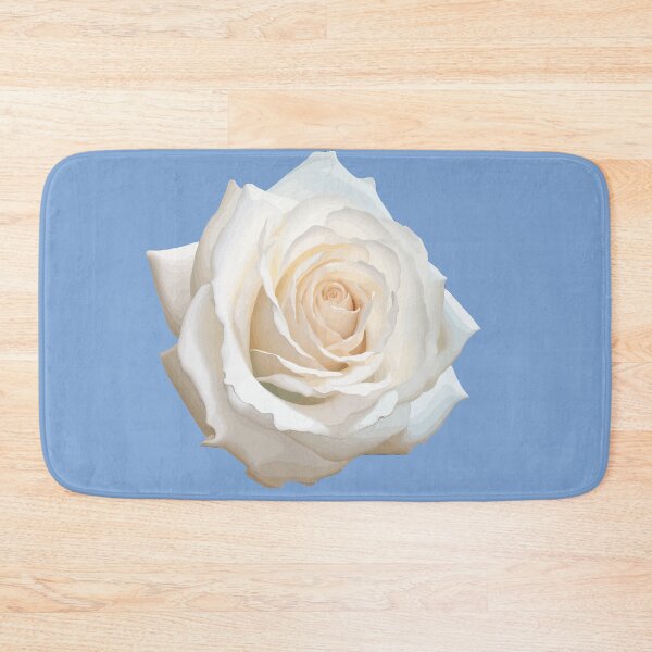 Item preview, Pretty White Rose Floral Art Cut Out designed and sold by taiche.