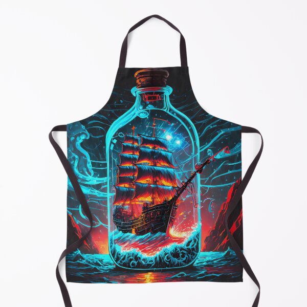 Item preview, stormy bottle designed and sold by Arthinkink.