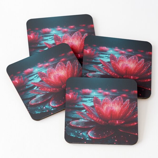 Item preview, Glowing lily red - 8 -  designed and sold by Rockwoman.