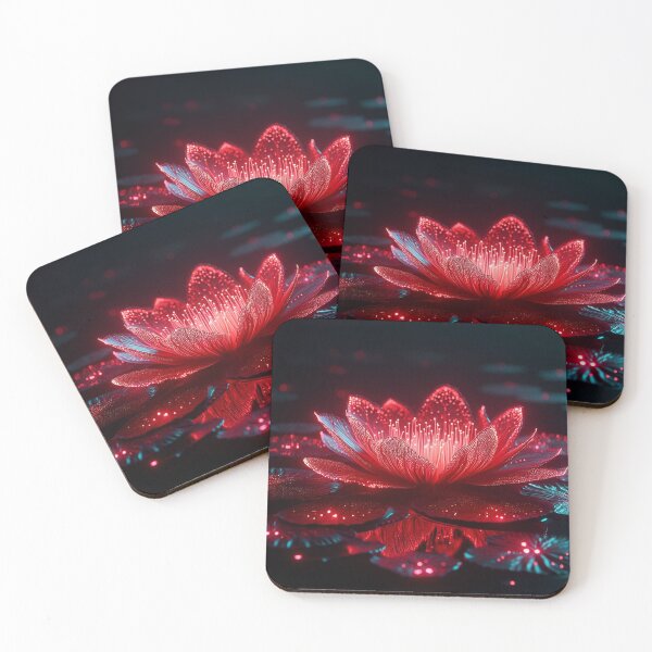 Item preview, Glowing lily red - 10 -  designed and sold by Rockwoman.