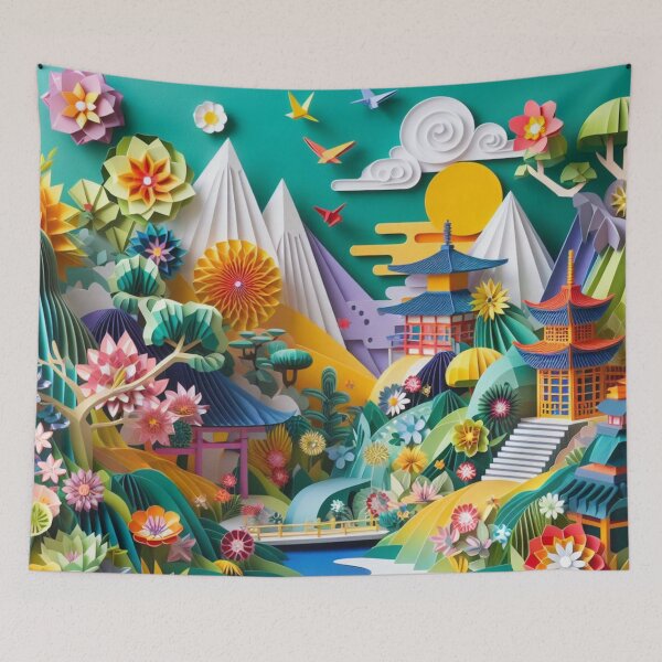 Item preview, paper cutting and origami 23 designed and sold by I-HERE.