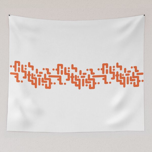 Item preview, Vivid Orange Essence: The Bold Geometry Collection designed and sold by SorryFrog.