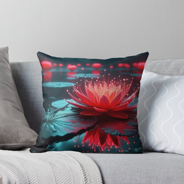 Item preview, Glowing lily red - 11/11 -  designed and sold by Rockwoman.
