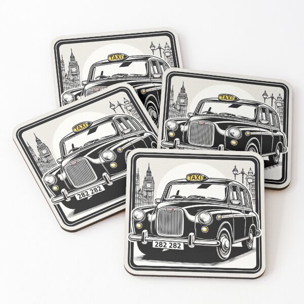 Item preview, London Taxi Pop Art designed and sold by PickledjoArt.