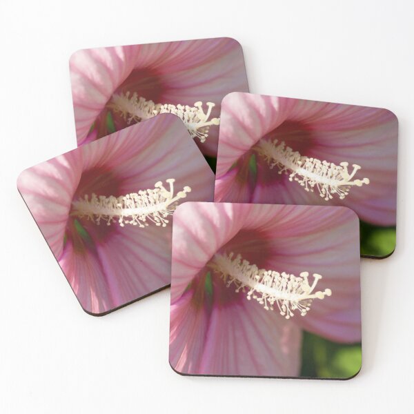 Item preview, Happy Pink Hibiscus with Hot Magenta Center designed and sold by Georgia Mizuleva.