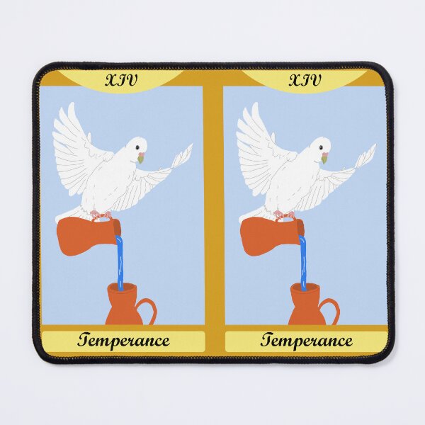 Item preview, Temperance Tarot Card With Dove designed and sold by TiffinByLK.