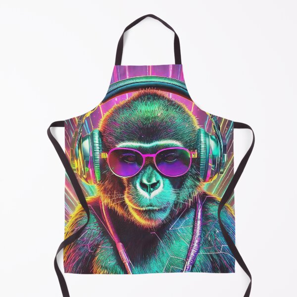 Item preview, 80s Neon Monkey designed and sold by NinjaRat.