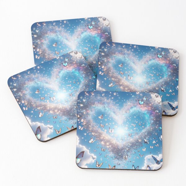 Item preview, Fluttering Hearts: Butterfly Ballet in the Sky designed and sold by AnalajiaDesigns.