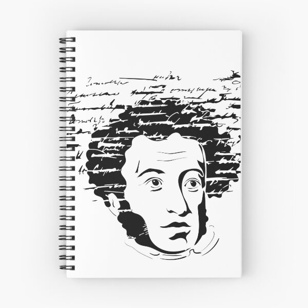 Item preview, Alexander Pushkin and his poems designed and sold by Deepness2023.