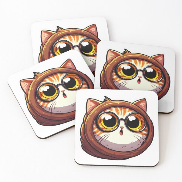 Item preview, Suprissed Funny Anime Cat Lagun designed and sold by Tomasz C.