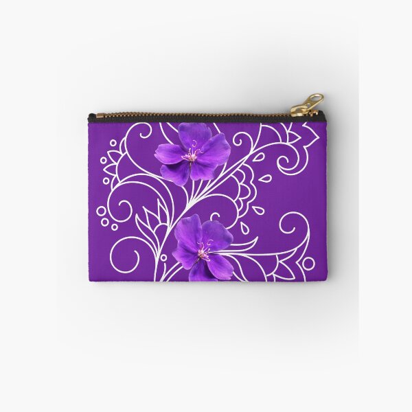 Item preview, two violets on violet background designed and sold by AlinNova.