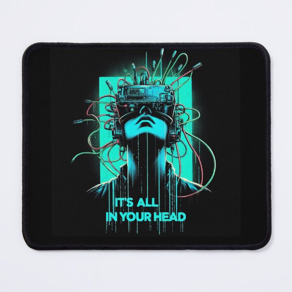 Item preview, VR It's All in Your Head [cyberpunk aesthetic] designed and sold by RESToRAPTOR.