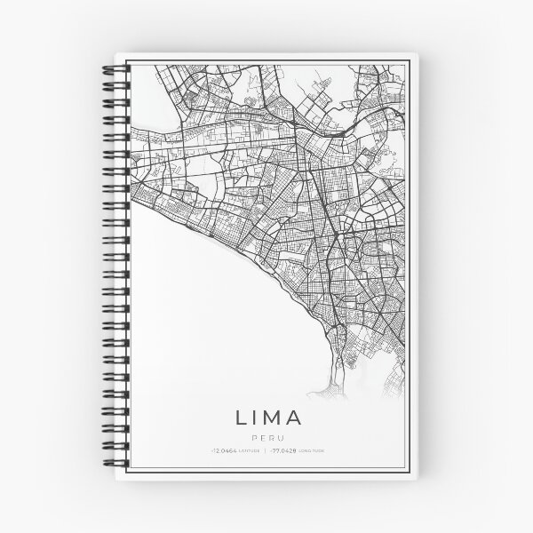 Item preview, Lima Cartography Map designed and sold by wally-prints.