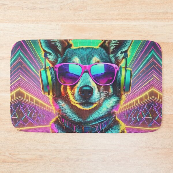 Item preview, 80s Neon Small Dog designed and sold by NinjaRat.