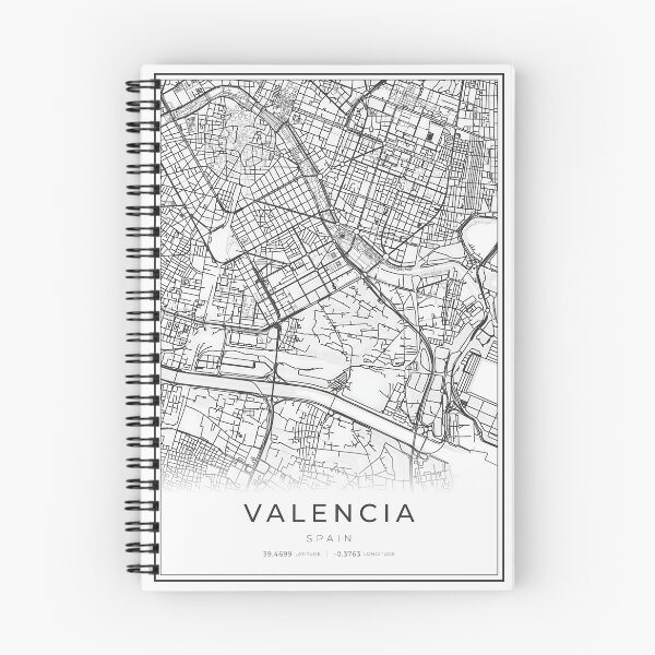 Item preview, Mapa Cartográfico de Valencia designed and sold by wally-prints.
