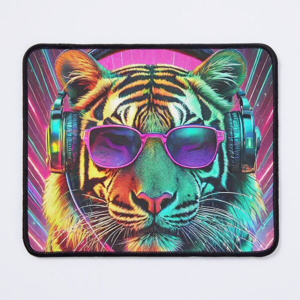 Item preview, 80s Neon Tiger designed and sold by NinjaRat.