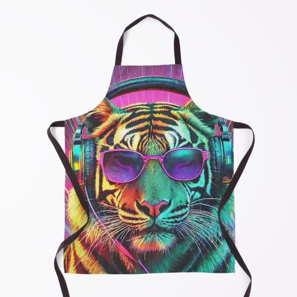 Item preview, 80s Neon Tiger designed and sold by NinjaRat.