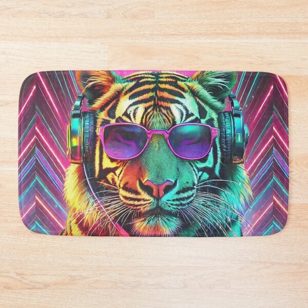 Item preview, 80s Neon Tiger designed and sold by NinjaRat.